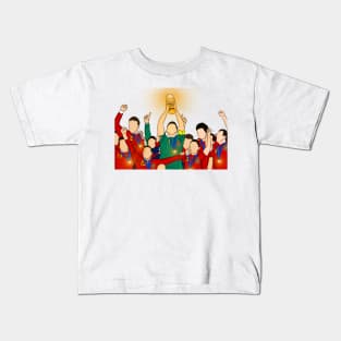 espana campeones Kids T-Shirt